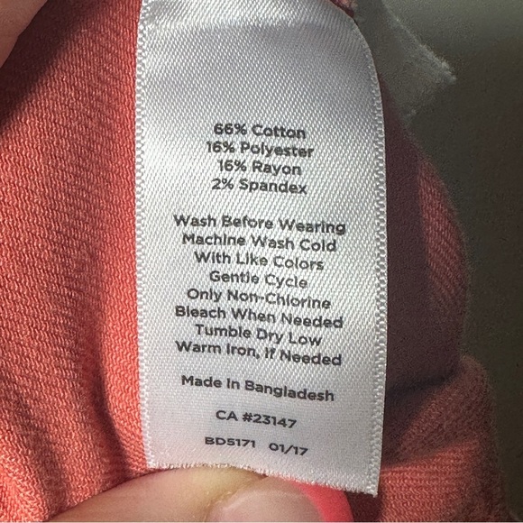 Talbots Simply Flattering 5 Pocket Straight Leg Jeans Cotton Blend Size 16 - Picture 10 of 10